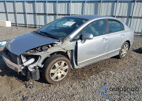 2011 Honda Civic Lx from USA, damaged, VIN 19XFA1F55BE036177